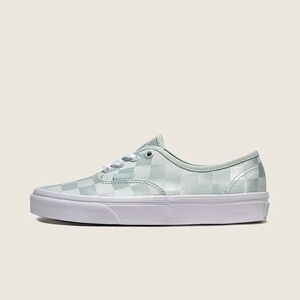 Vans Women's Mint Checkered Sneakers